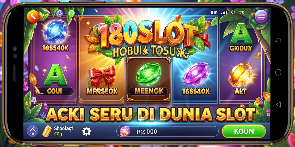 Tampilan menarik dari gameplay 180SLOT yang penuh aksi.