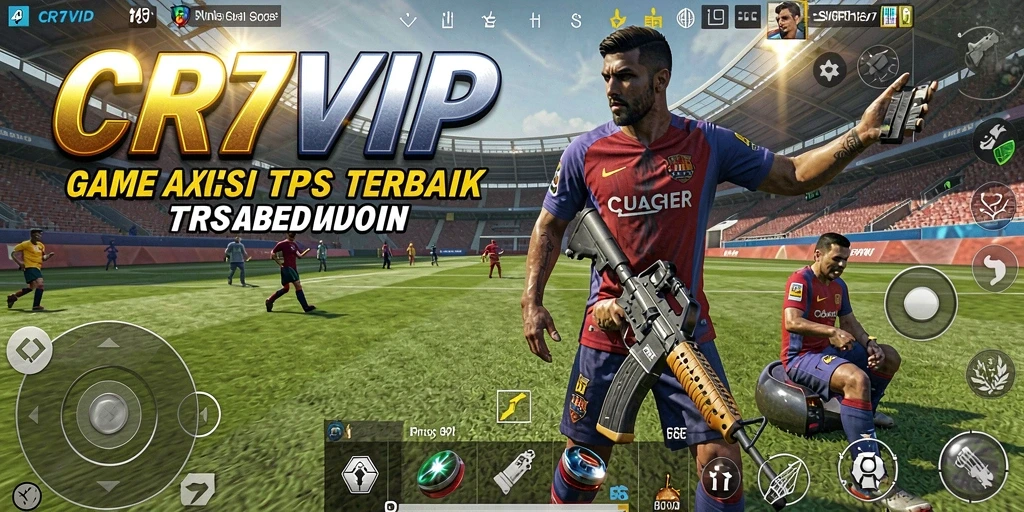 Tampilan gameplay CR7VIP yang menegangkan dan penuh aksi.