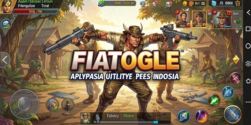 Tampilan antarmuka FIATOGEL yang sederhana dan efektif.