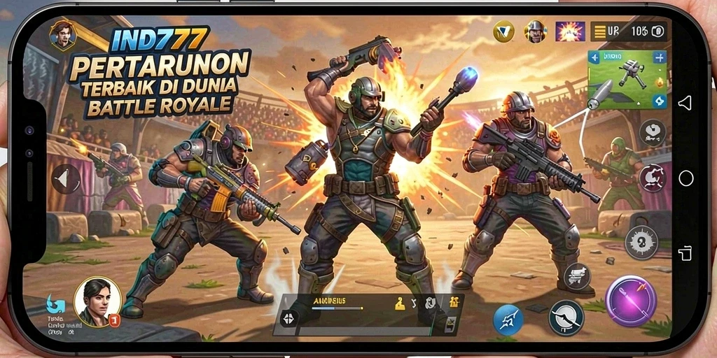 Tampilan gameplay IND777 yang menegangkan dan seru.