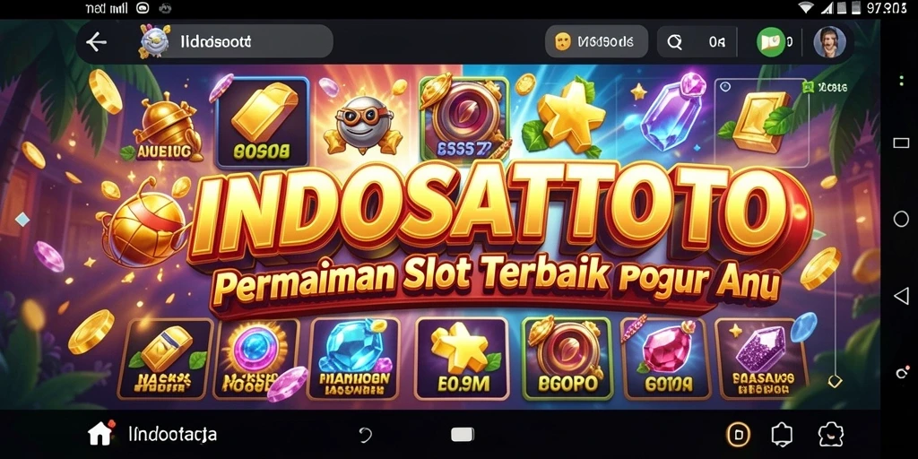 Tampilan gameplay slot yang mengasyikkan di INDOSATTOTO.