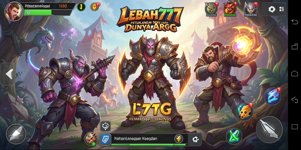 Tampilan menarik dari pertarungan seru dalam LEBAH777.