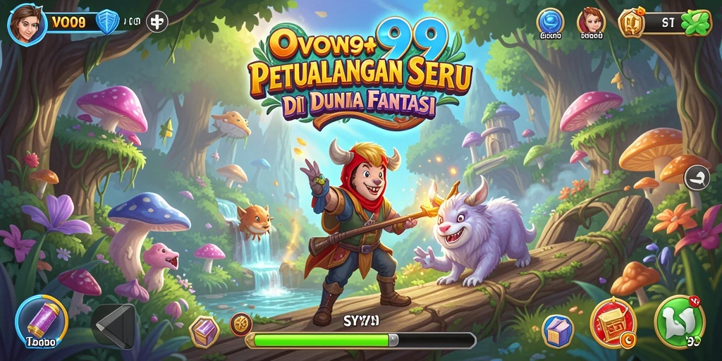 Screenshot menampilkan aksi mendebarkan dalam game petualangan OVO99.