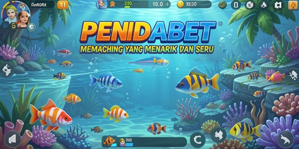 Screenshot gameplay PENIDABET menampilkan aksi memancing yang seru dan grafis menawan.