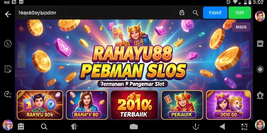 Tampilan gameplay RAHAYU88 yang menarik dengan efek suara mendebarkan.