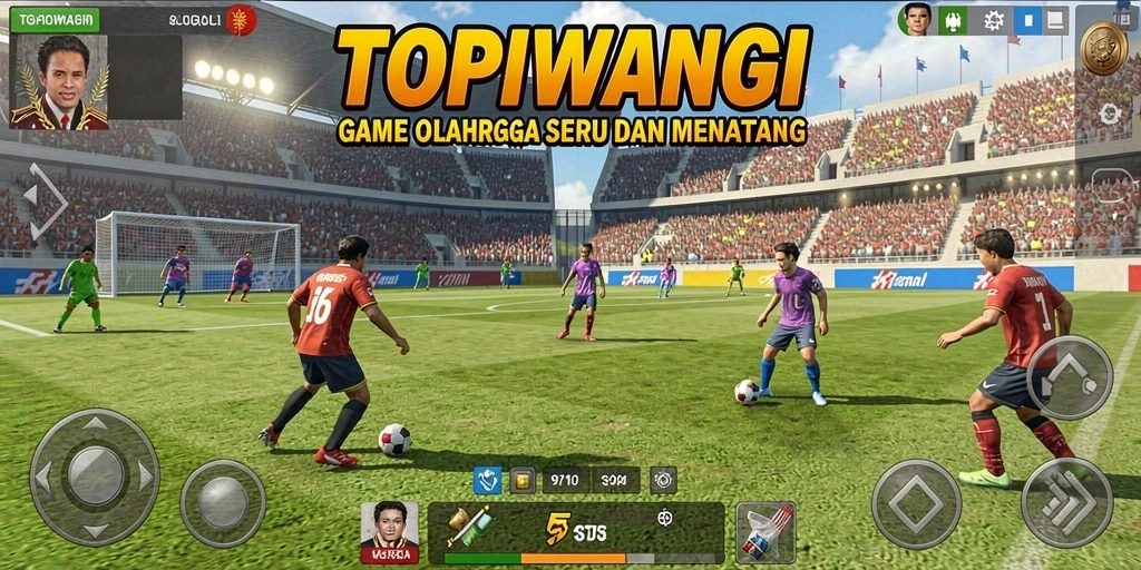 Gameplay seru dalam olahraga yang menantang di TOPIWANGI.