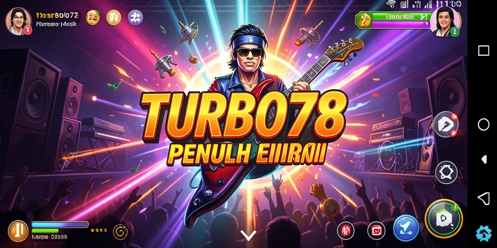 Gambar tampilan gameplay TURBO78 dengan visual yang menarik.