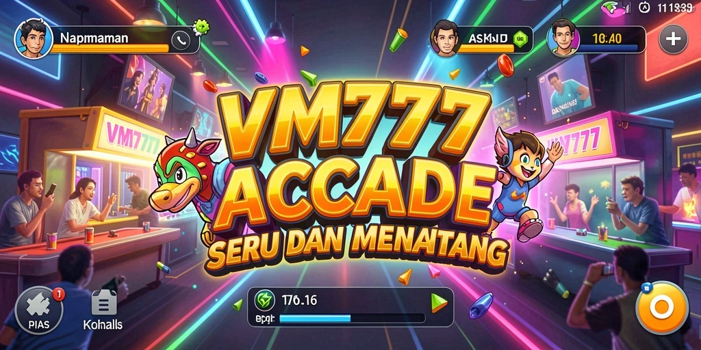 Screenshot permainan VM777 yang penuh aksi dan tantangan di setiap level.
